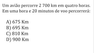 QUESTÃO DE MATEMÁTICA PRA CONCURSOS COM REGRA DE TRÊS- MATEMÁTICA BÁSICA PRA CONCURSOS