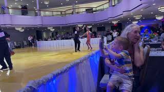 Shana's Closed Bronze Samba from 2024 Cleveland Dancesport Challenge