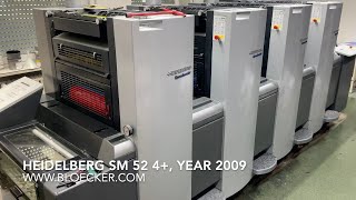 Heidelberg Speedmaster SM 52 4+, year 2009 - for immediate sale