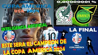 ESTE SERA EL CAMPEÓN de la "COPA AMERICA 2024" SEGUN la INTELIGENCIA ARTIFICIAL mas PODEROSA