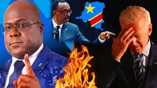 🔥LETA YA FELIX TSHISEKEDI ARASHINJA LETA Y`AMERICA KUBA INYUMA Y`IGIHUGU CY`URWANDA KU KIBAZO CY M23