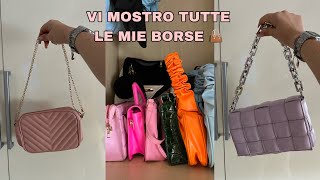 VI MOSTRO TUTTE LE MIE BORSE👜