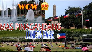 PASILIP SA PINAGANDANG LUNETA PARK NGAYON!!RIZAL PARK