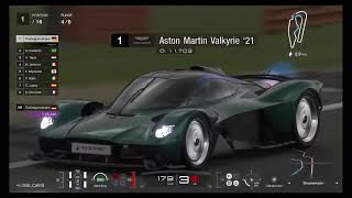 Gran Turismo 7 Dragon Trail Gärten Hypercar Aston Martin Valkyrie '21