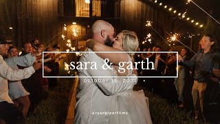 SARA + GARTH // fall, still water hollow wedding