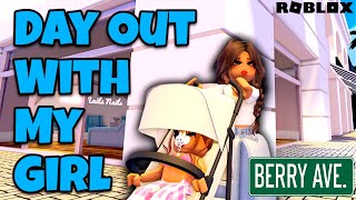 💗 Day Out With My Girl 💗 | Berry Avenue 🏠 Family Roleplay | Voice RP | Live Play