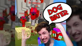 Fortnite Player Plays Minecraft Bedwars (Meme)