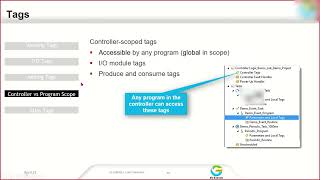 Day1 Part12 Rockwell Studio 5000 training controller and program tag creation and configuration rule