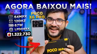 BAIXOU MUITO! Poco X6 PRO está IMBATÍVEL, com SUPER potência e muita MEMÓRIA!