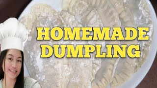 HOMEMADE DUMPLING PORK WITH FRESH CHIVES MY OWN VERSION ||HARVEY VLOG HONGKONG