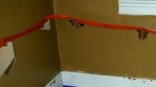 DIY Homemade Hot Wheels Wall Track. Day 1