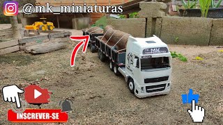 carga pesada 🚚🪵#miniaturas #miniaturasdecaminhão #minis #brinquedos #caminhão