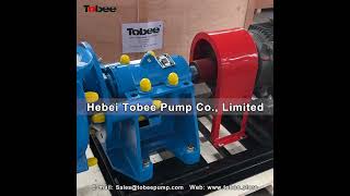 Tobee Equivalent 100D L Slurry Pump with high chrome