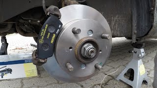 Suzuki Swift - Front Brake Disc and Pad Change