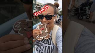 BEST GINGERBREAD COOKIE! Last Day to grab one! #gingerbread #gingerbreadcookies #dca #disneyland