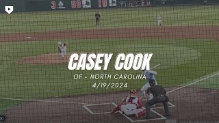 OF Casey Cook, North Carolina - 04/19/24