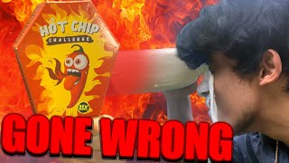 We nearly DIED doing the ONE CHIP CHALLENGE