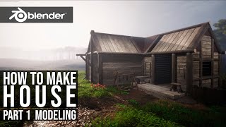 Как сделать дом в Blender / How to make a house in Blender