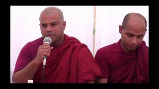 Rev Sudeve Thero's Dhamma speech