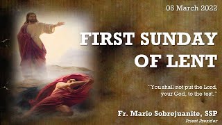 March 6 - 1st Sunday of Lent Online Healing Mass | Fr. Mario Sobrejuanite.