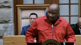 MK Party And EFF Reject National Treasury Budget And Woolworths Cameras Caught Thabo Bester