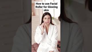 How to use Facial Roller for Glowing Skin #jaderroller #facialtools #facialroller #guasha #beauty