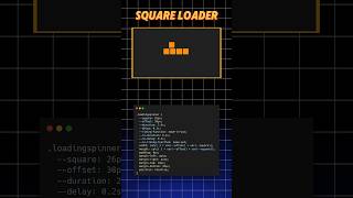 square loader #html #css