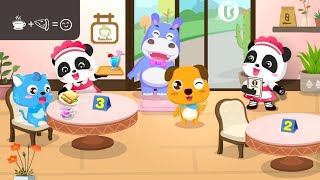 BABYBUS |KIKI MEMBUKA KAFE |KIKI MENJADI KOKI HANDAL DI KAFE |Dunia bayi panda