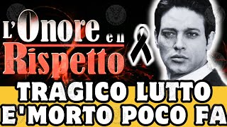 🔴 TRAGICO LUTTO TELEVISIONE ITALIANA: "E' MORTO ALL'IMPROVVISO IL FAMOSO ATTORE..." FAN IN LACRIME!