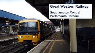 Great Western Railway (GWR) Southampton Central to Portsmouth Harbour