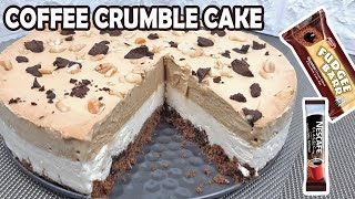 3 INGREDIENTS ONLY COFFEE CRUMBLE ICE CREAM CAKE | HOW TO MAKE AN ICE CREAM CAKE AFFORDABLE AND EASY