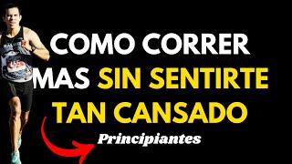 Como Correr Sin Cansarte Tanto (3 hacks)