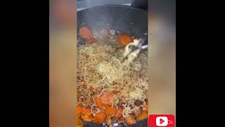 Noodles carrot & chicken 🍗 🍝🥕