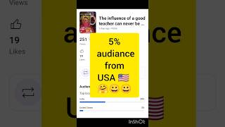 5% audiance from USA 🇺🇸 🤗😀😀😎#usa #happybirthday #wealthluster #subscribe #yt