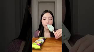 Nay thử các loại kem ở cửa hàng tiện lợi nha ạ #mukbang #amthuc #food #fruitsong #eatingsounds #brat