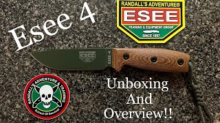 Esee 4 unboxing !! Overview and Specs !!