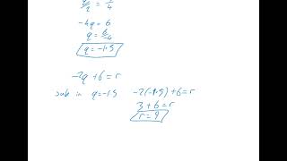 CCEA AS1 2023 Q8 Intersection of two lines