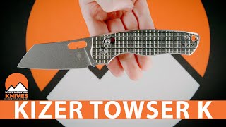 WMK Exclusive Kizer Towser K Frag Folding Knife - NOW AVAILABLE