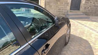 Folding Mirrors When Lock/Unlock BMW 520D