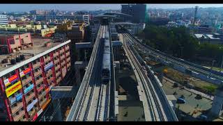 Metro Journey from Ameerpet