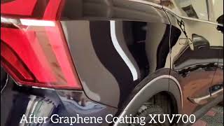 Graphene ceramic coating on Xuv700 | Best Ceramic Coating in India | ceramic coating not failure |