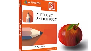 Autodesk Sketchbook cơ bản vẽ trái táo