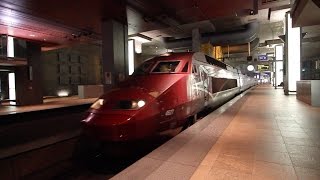 Thalys departing Antwerp Centraal