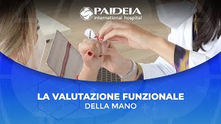 La valutazione funzionale della mano