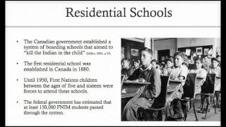 The Education of Augie Merasty Residential Schools