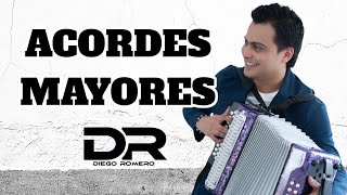 Acordes Mayores en el acordeón diatónico (Diego Romero Acordeón)