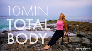 Chair Yoga 10 Minute Total Body Stretch