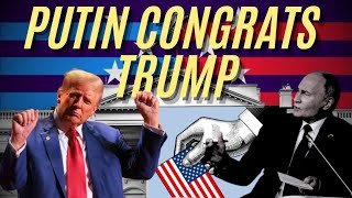 Putin congrats Trump on Victory|| with subtitles #dhruvrathee #putin #trump #usaelections