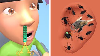 🍐 Parasite Cleaner & Earwax 196GFEC| MAX LEVEL Relaxing Videos Gameplay iOS,Android Pro Mobile Game