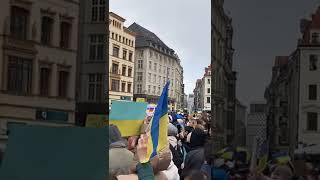 #standwithukraine in Leipzig 🇩🇪🇺🇦